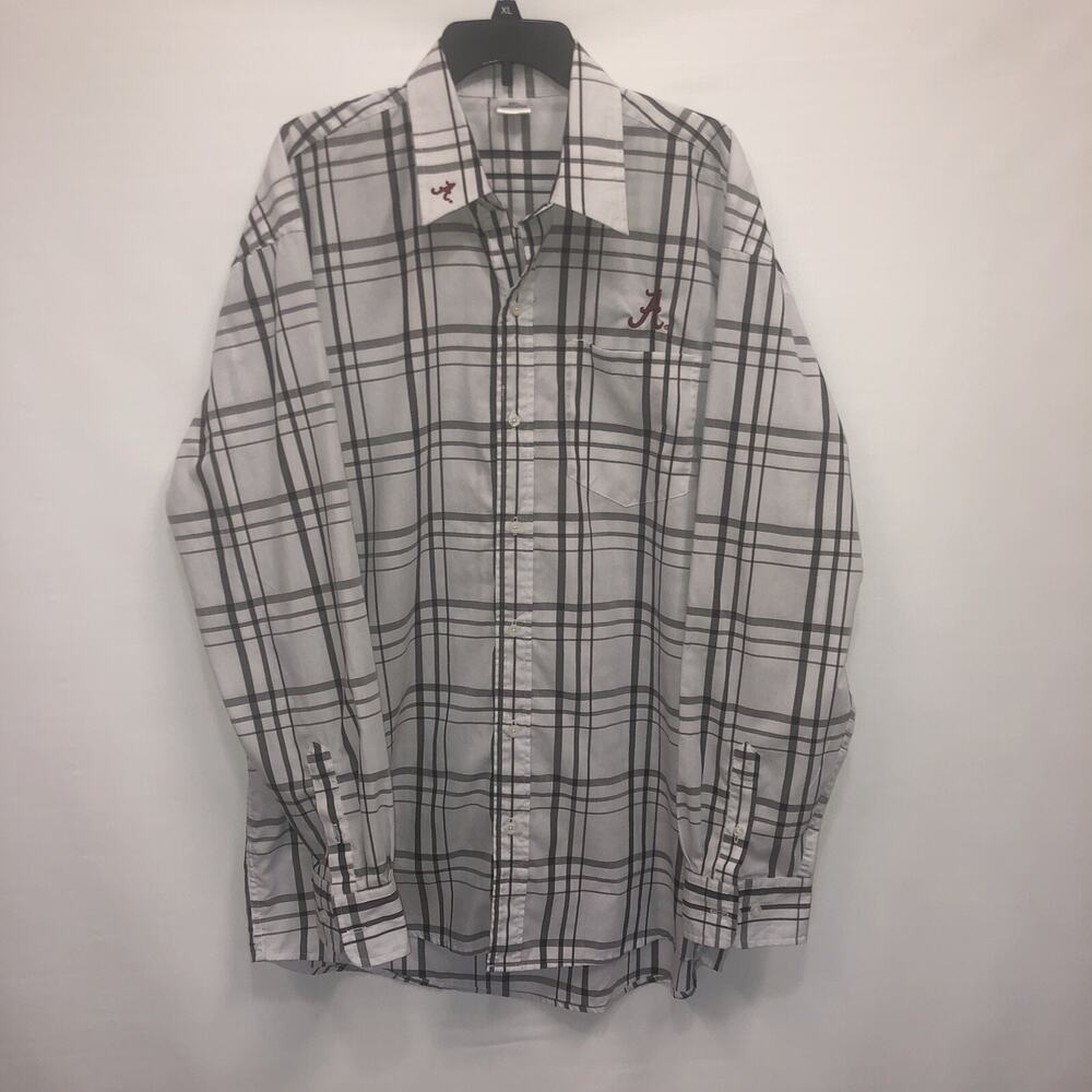 Collage World Button Up Adult 3XL Mens Multicolor Long Sleeve Cotton Shirt